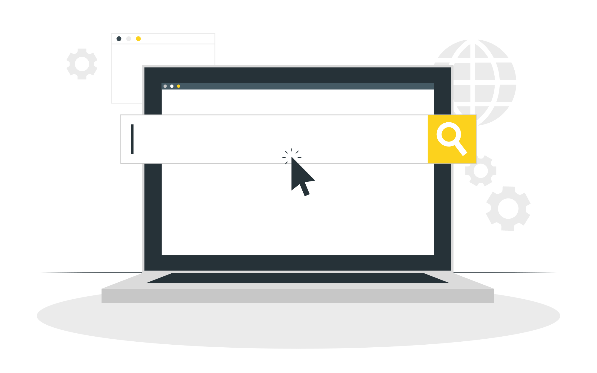 Webdesign: Google search, bing search, SEO, Suchmaschinenoptimierung