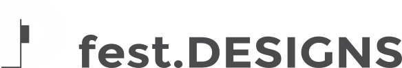 Logo fest.DESIGNS white grey scaled