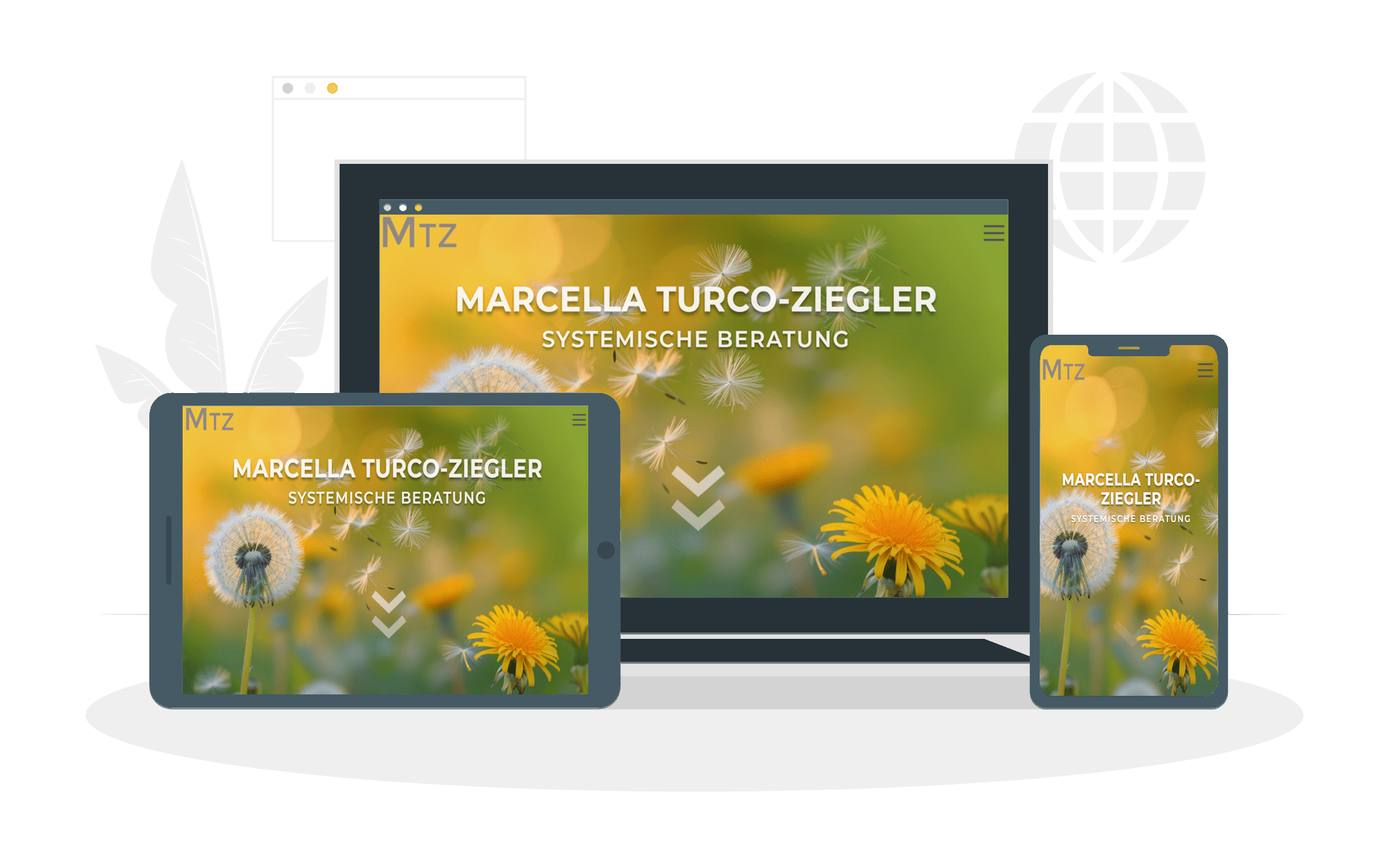webdesign referenz mtz-coaching responsive